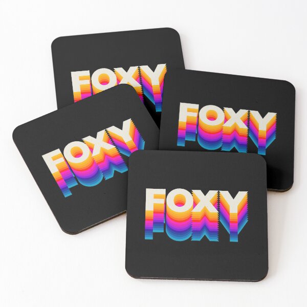 Artikelvorschau, Four Letter Words Type Design-Foxy entworfen und verkauft von danielliamgill.