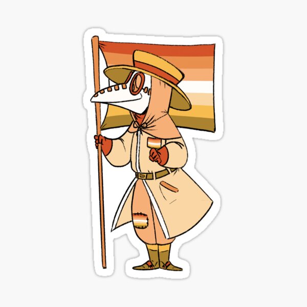 Item preview, Butch Pride Plague Doctor designed and sold by soodie.