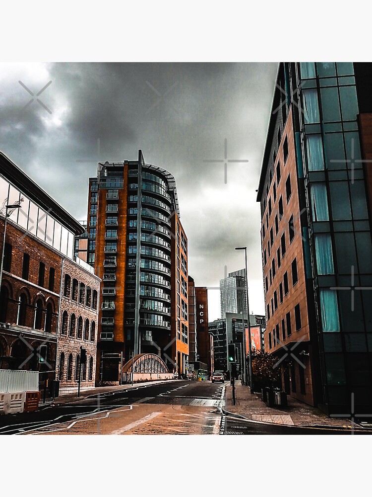 Deserted city of Manchester in autumn by jameschaos