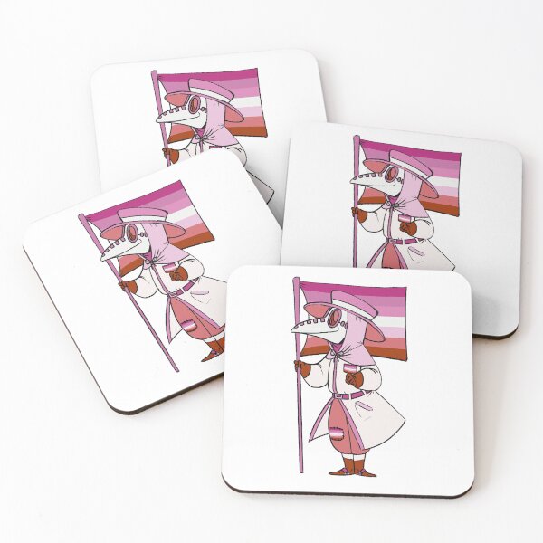 Item preview, Lipstick Lesbian Pride Plague Doctor designed and sold by soodie.