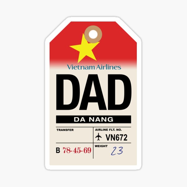 Item preview, Da Nang (DAD) Vietnam Airline Luggage Tag designed and sold by travelwitheric.