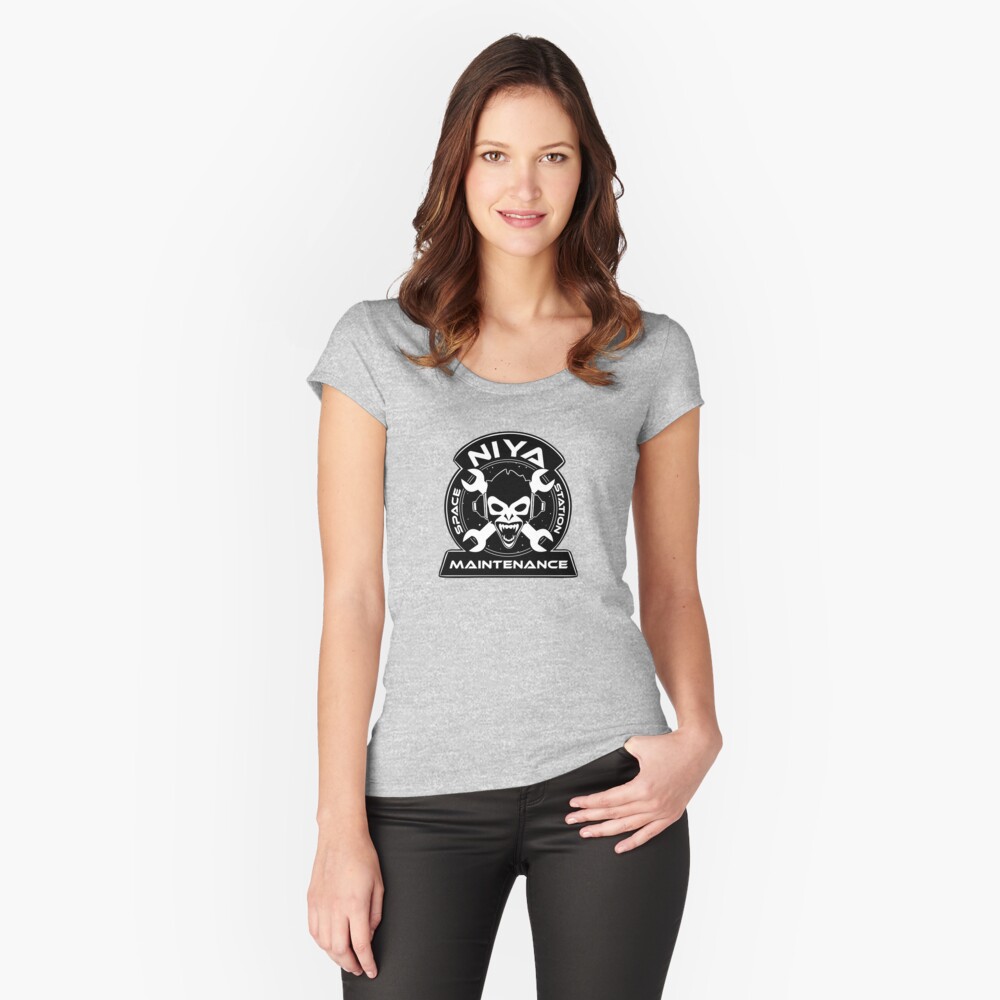 Item preview, Fitted Scoop T-Shirt designed and sold by reinebrand.