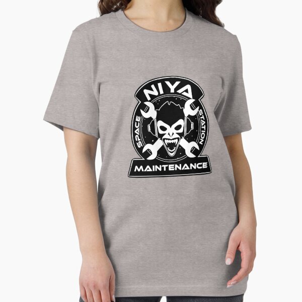 Niya Space Station Maintenance Black Essential T-Shirt