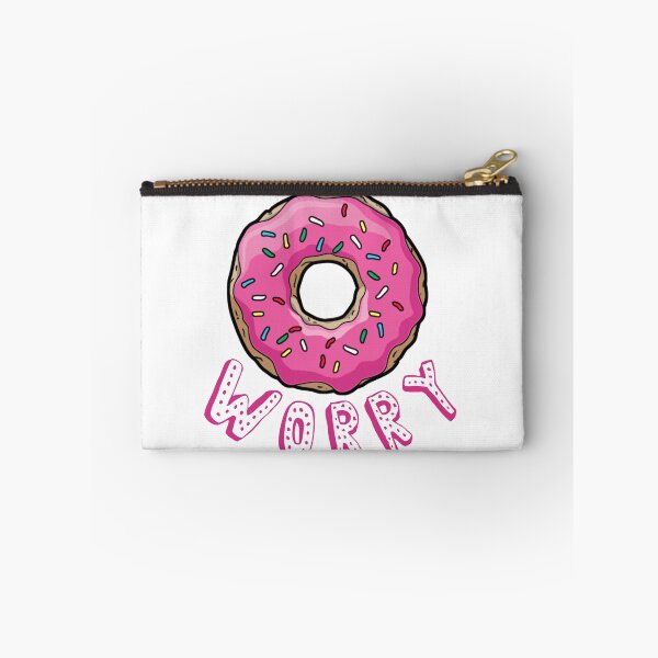 Item preview, Motivational Inspirational and Positive quote -  Donut worry typography text art by Word Fandom - wordfandom designed and sold by Kerry Pritchard.