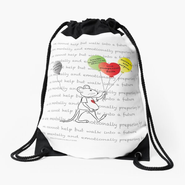 Item preview, MantraMouse® Walking into our Future Cartoon with Color designed and sold by Donna Martini.