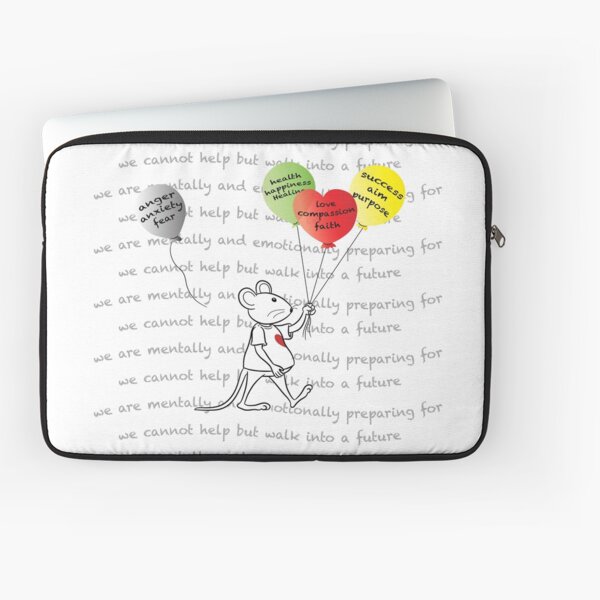 Item preview, MantraMouse® Walking into our Future Cartoon with Color designed and sold by Donna Martini.