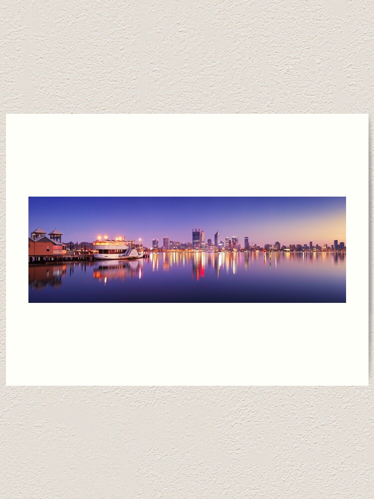 Thumbnail 1 of 3, Art Print, Perth Awakens, Western Australia designed and sold by Chockstone.