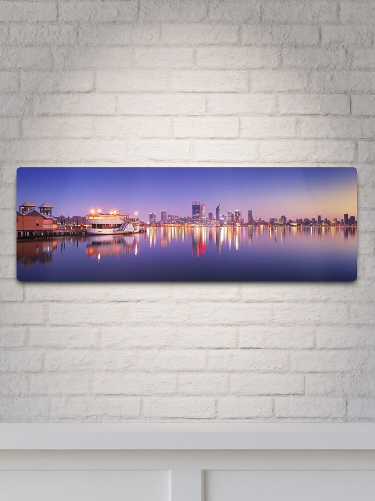 Metal Print, Perth Awakens, Western Australia designed and sold by Michael Boniwell