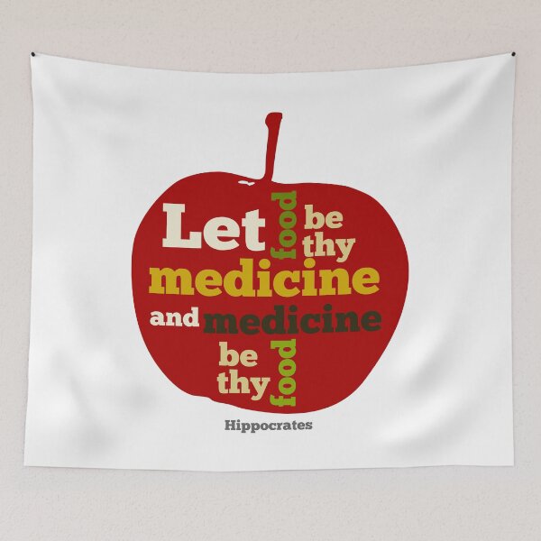 Item preview, APPLE   Let Food be thy Medicine  designed and sold by piedaydesigns.