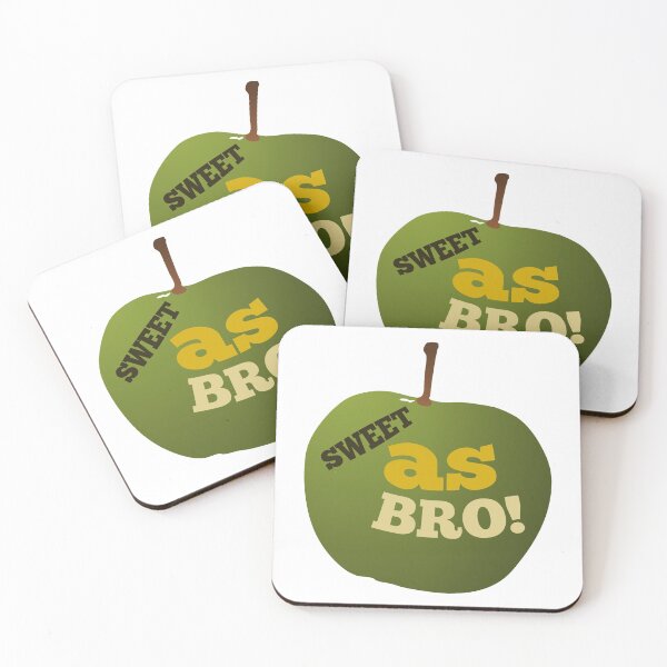 Item preview,  Green apple SWEET AS BRO  designed and sold by piedaydesigns.