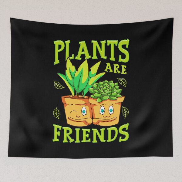 Item preview, Cute & Funny Plants Are Friends Gardening Pun designed and sold by perfectpresents.