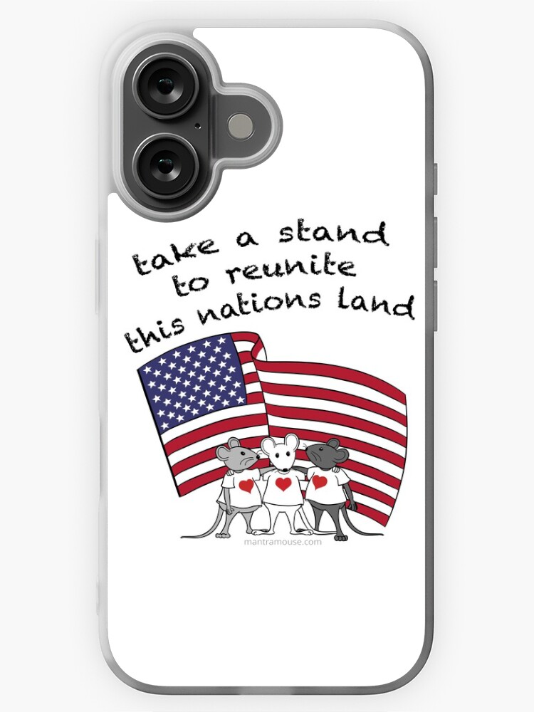 Thumbnail 1 of 5, iPhone Case, MantraMouse® Take a Stand in Color designed and sold by donnamartini.