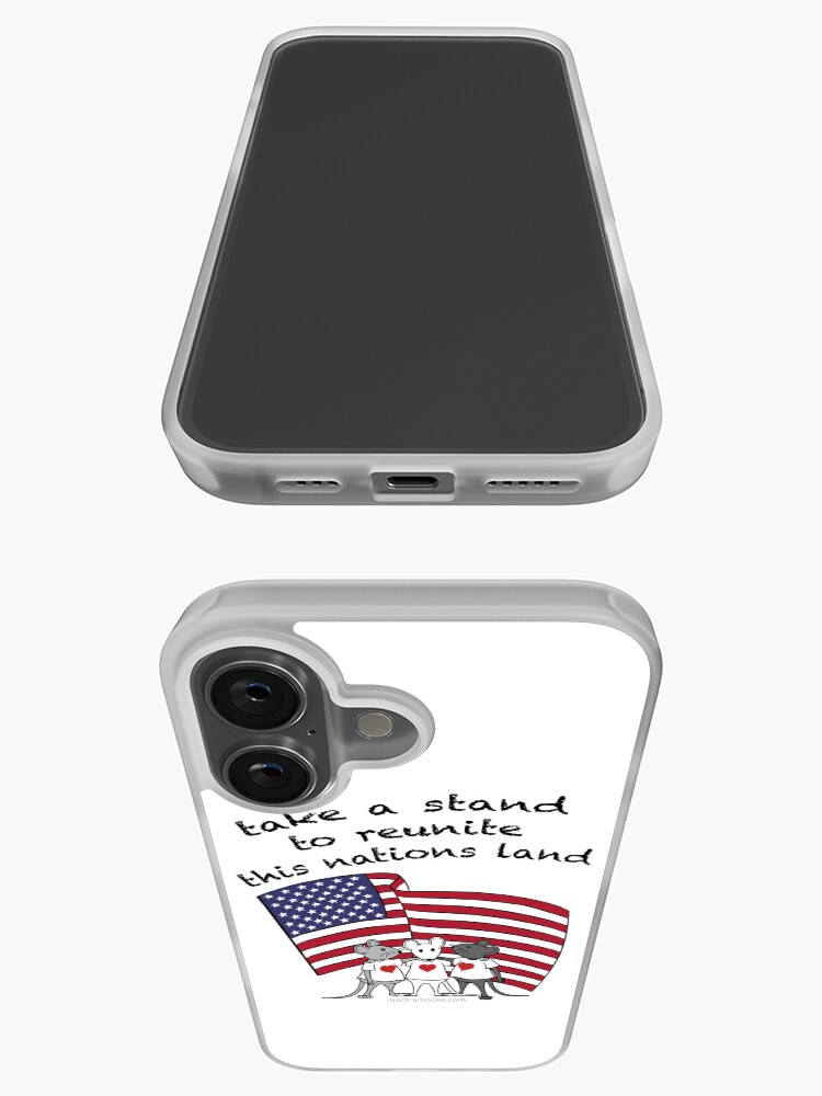Thumbnail 3 of 5, iPhone Case, MantraMouse® Take a Stand in Color designed and sold by donnamartini.