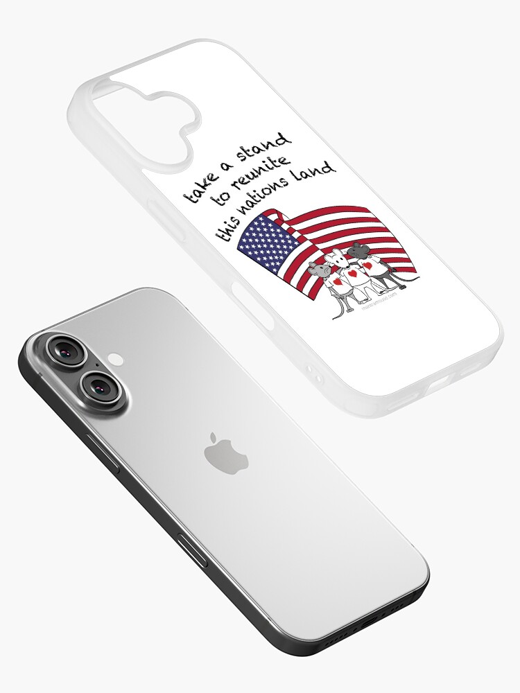 Thumbnail 2 of 5, iPhone Case, MantraMouse® Take a Stand in Color designed and sold by donnamartini.