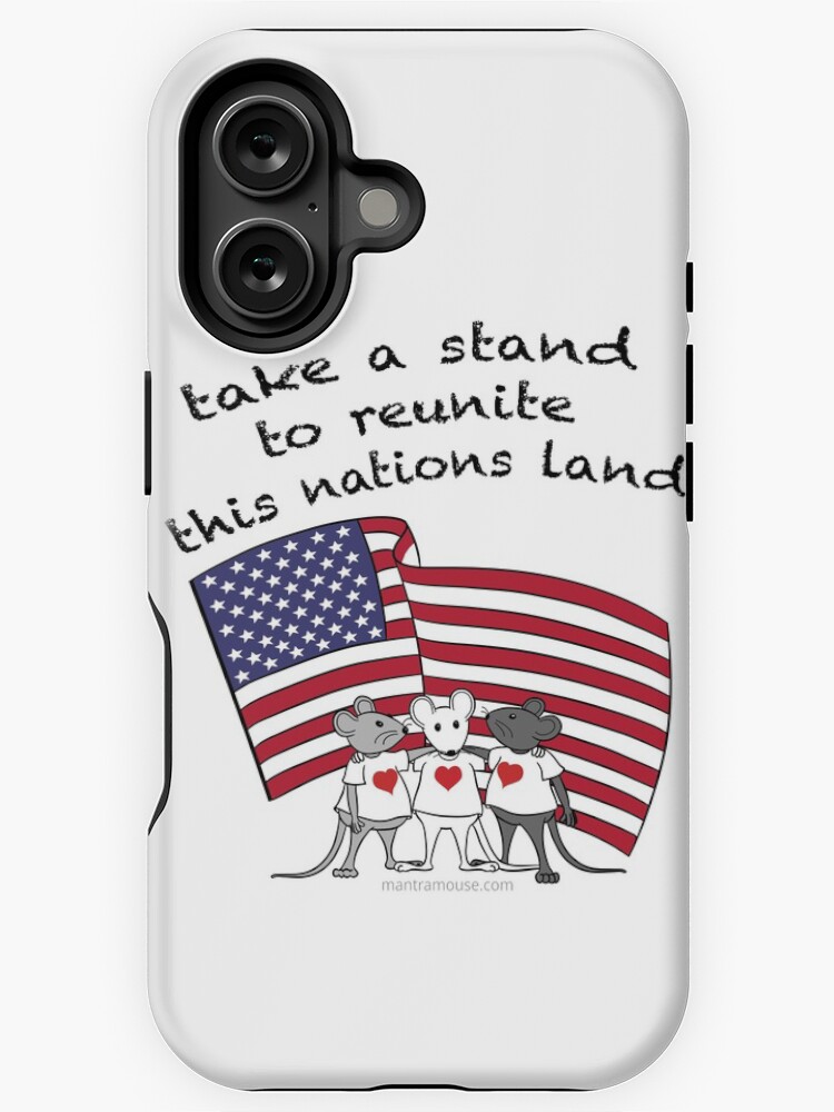Thumbnail 1 of 4, iPhone Case, MantraMouse® Take a Stand in Color designed and sold by donnamartini.