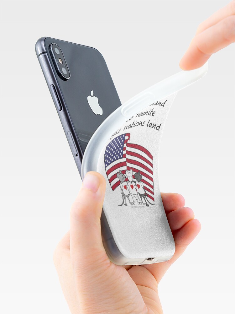Thumbnail 4 of 5, iPhone Case, MantraMouse® Take a Stand in Color designed and sold by donnamartini.