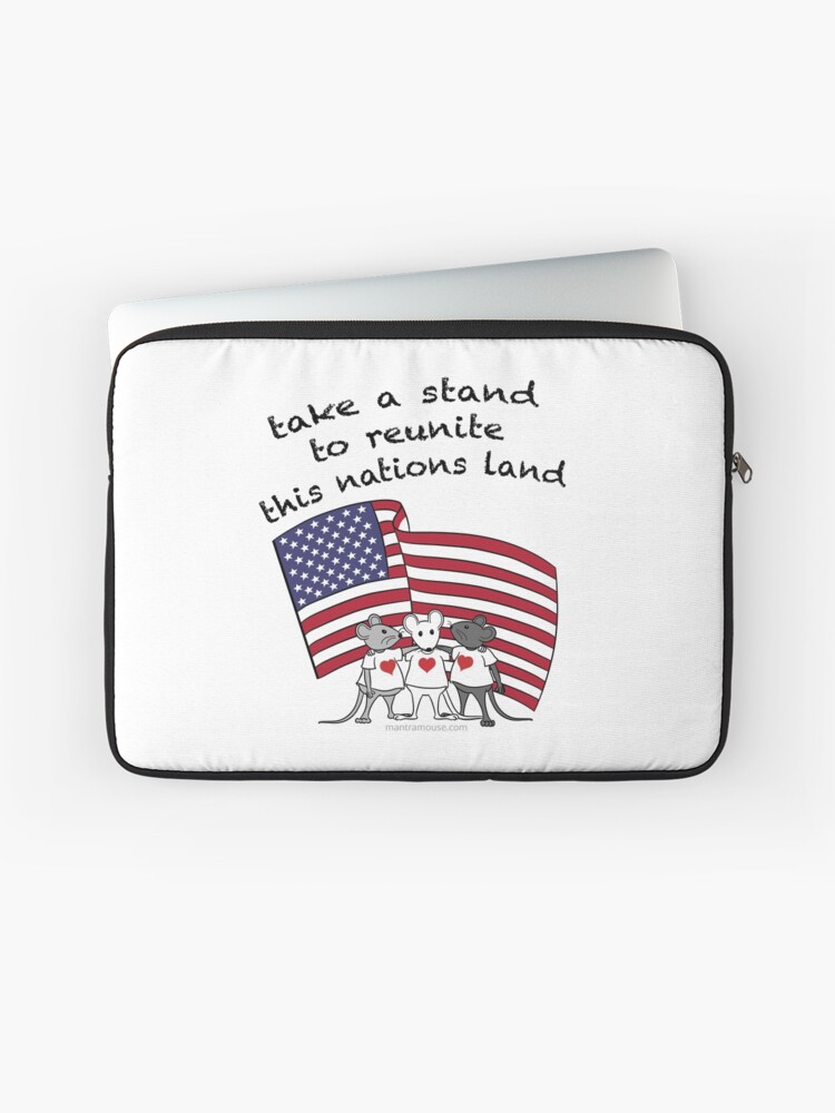 Thumbnail 1 of 2, Laptop Sleeve, MantraMouse® Take a Stand in Color designed and sold by donnamartini.