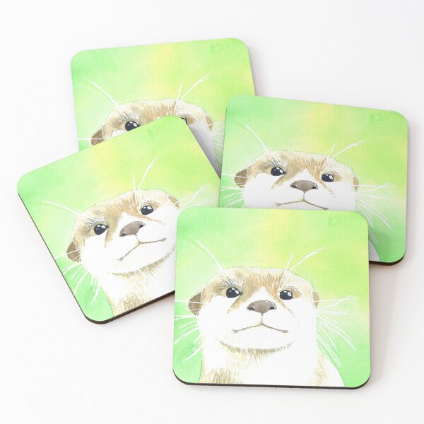 Item preview, River Otter designed and sold by ElyWatercolor.