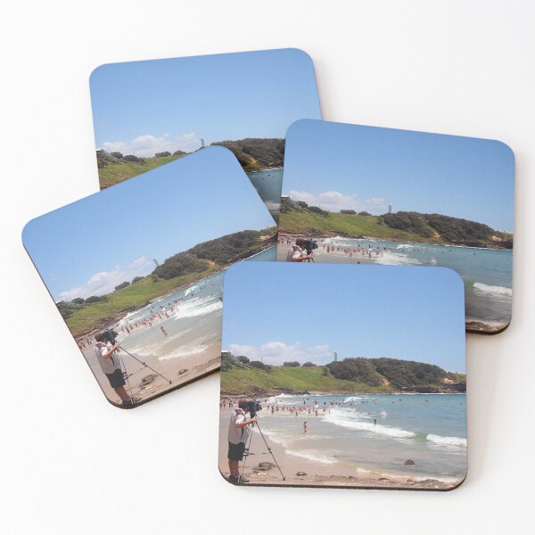 Item preview, The Swimmers take to the water Yamba NSW designed and sold by Margaret Watkins.