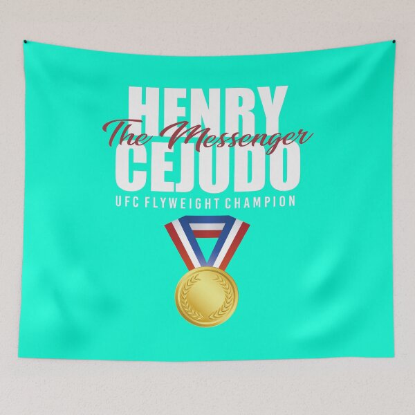 Item preview, Henry Cejudo (White) designed and sold by freelobster.