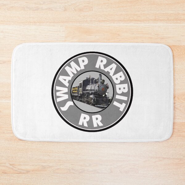Item preview, Swamp Rabbit Railroad Locomotive designed and sold by SwampfoxDesign.