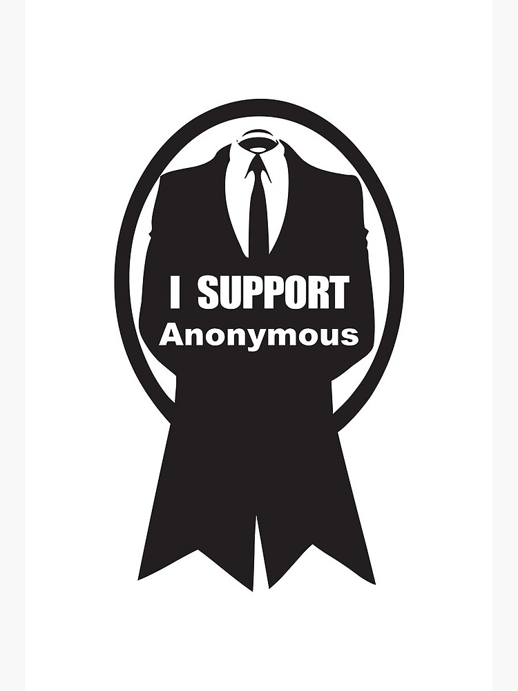 Anonymous Mask | Art Board Print