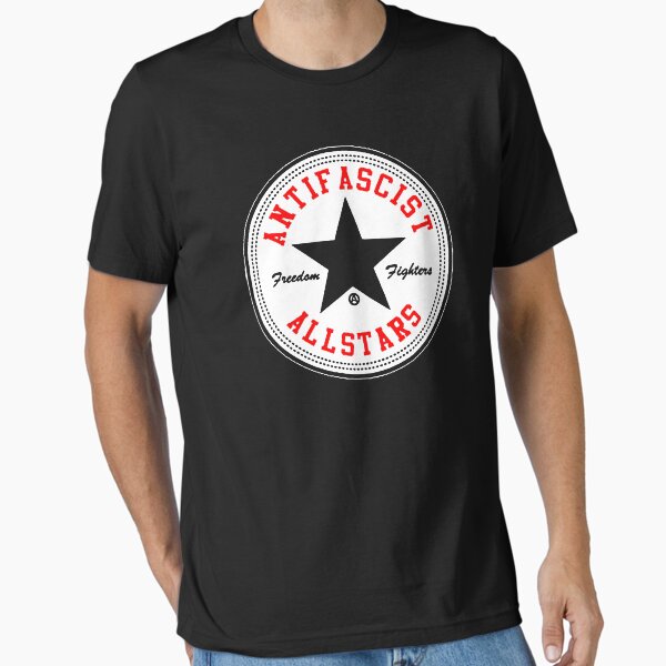 Vista previa del artículo con la obra «Anti fascista», diseñado y vendido por Psychoskin.