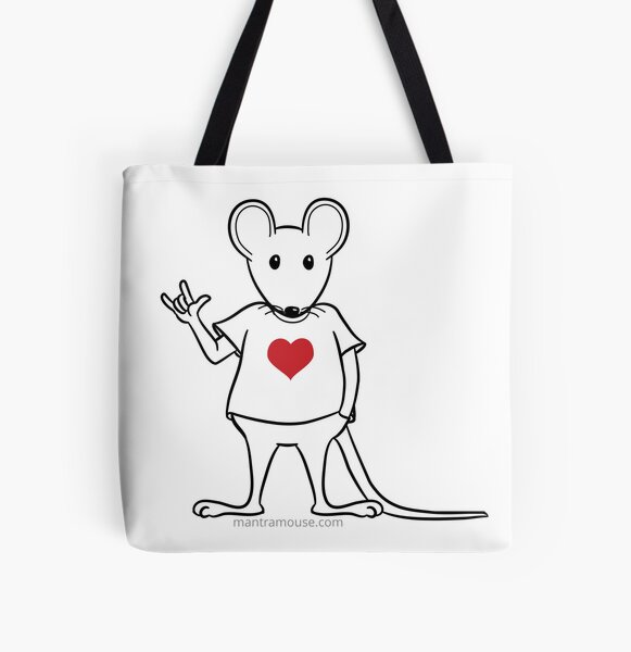 Item preview, MantraMouse® with Love Sign designed and sold by Donna Martini.