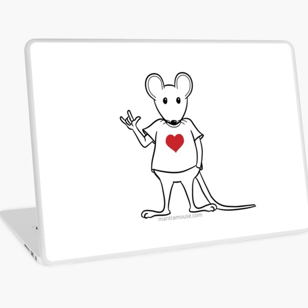 Item preview, MantraMouse® with Love Sign designed and sold by Donna Martini.