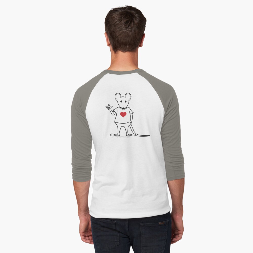 Item preview, Baseball ¾ Sleeve T-Shirt designed and sold by donnamartini.
