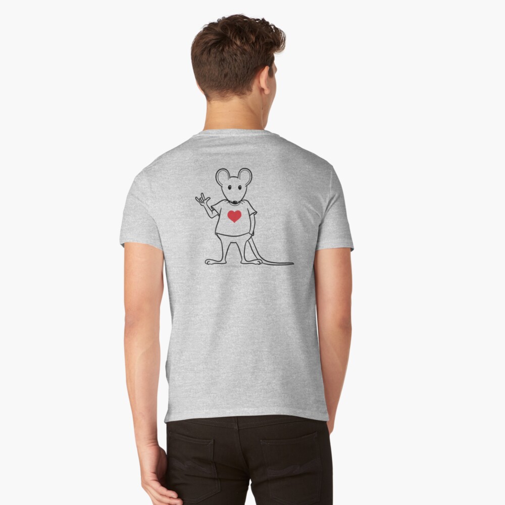 Item preview, V-Neck T-Shirt designed and sold by donnamartini.