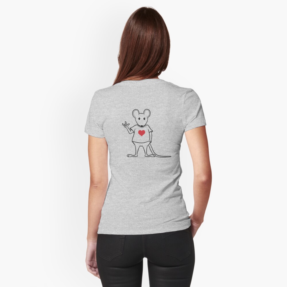 Item preview, Fitted T-Shirt designed and sold by donnamartini.