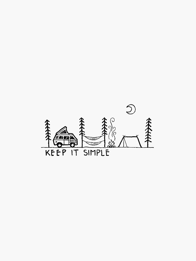 keep it simple stickers