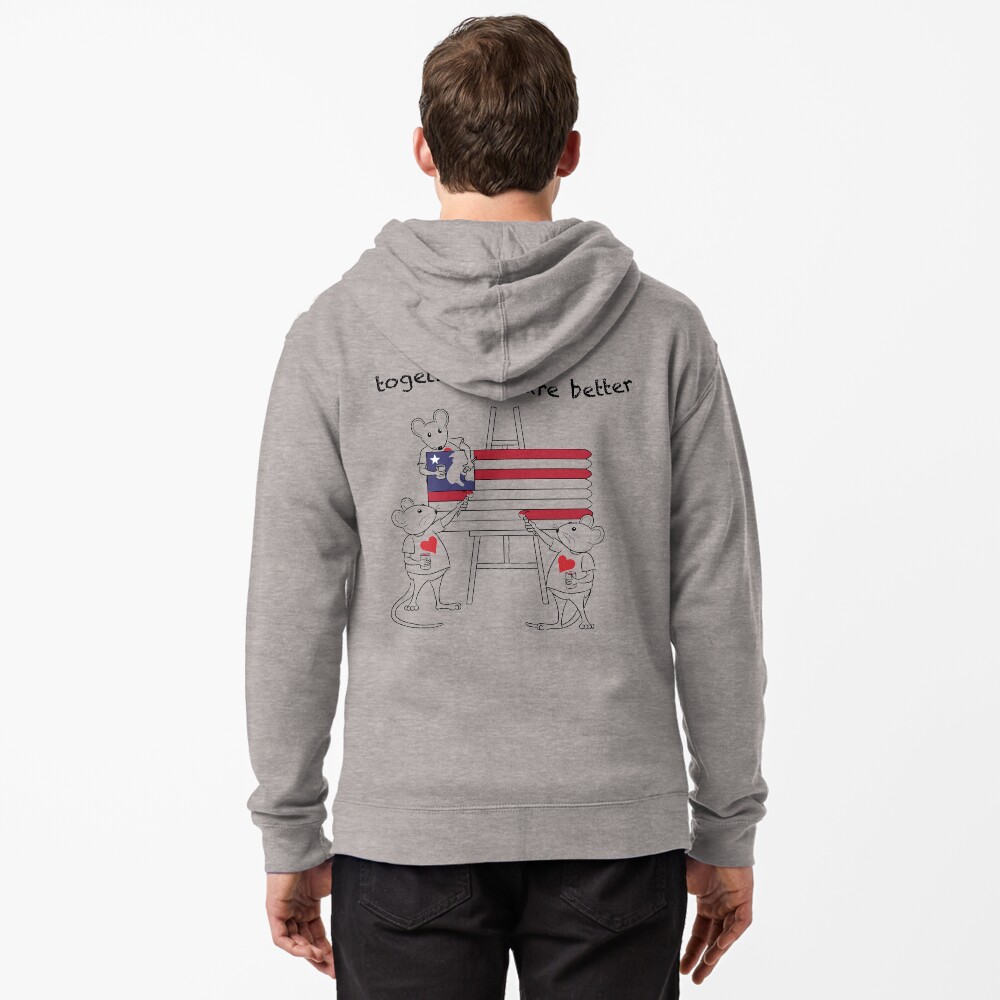 Item preview, Zipped Hoodie designed and sold by donnamartini.