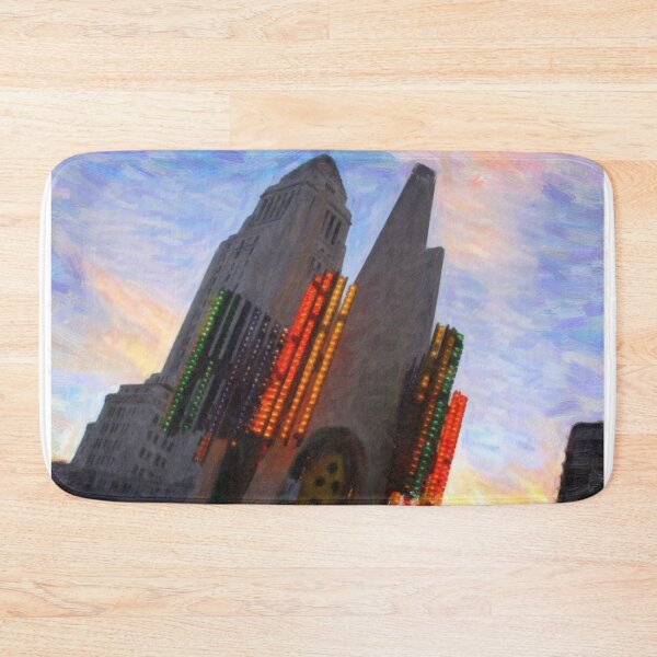 Item preview, L.A. City Hall and The Triforium designed and sold by Andy Perkins.