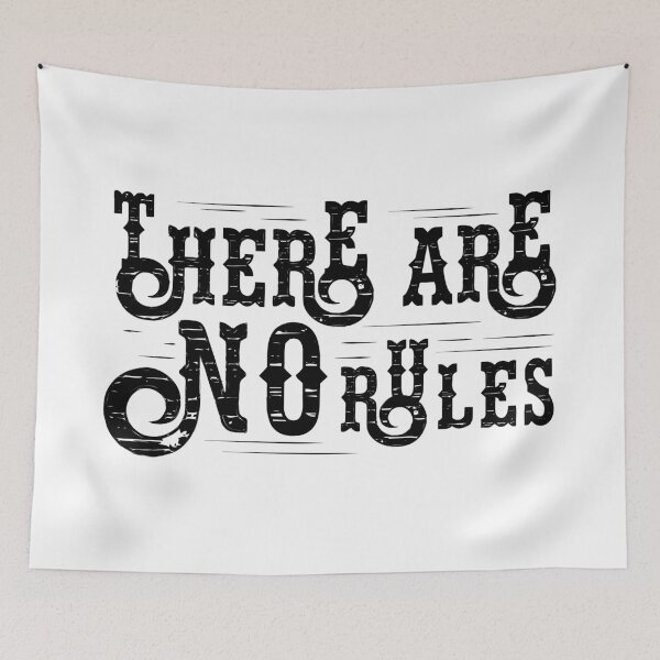 Item preview, There Are No Rules designed and sold by TM Selvam.