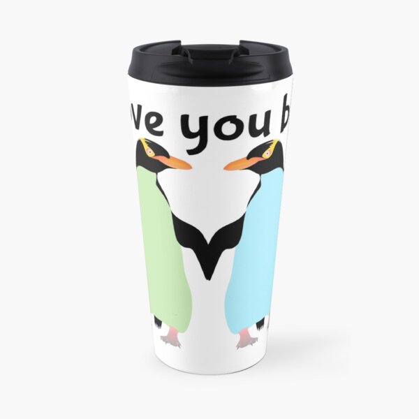 Gay Penguins | I Love you bro! Travel Mug