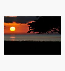 Sun rising Photographic Print