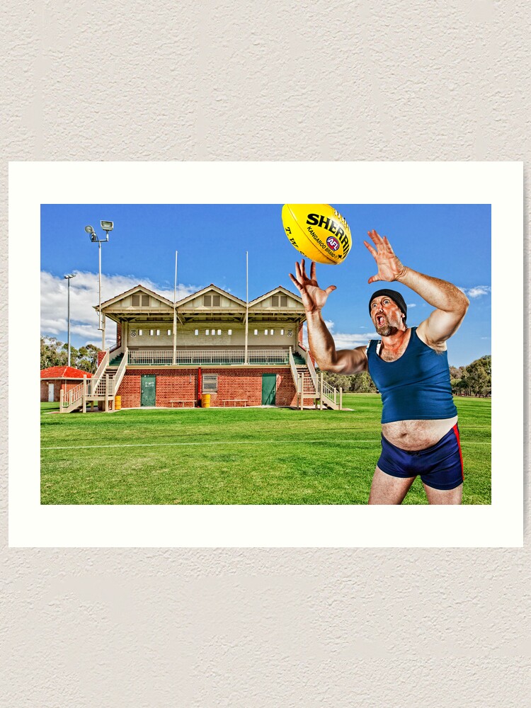 Alternate view of Mr March takes a Screamer! Art Print