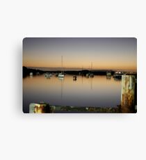 Purple Sunset - Russell Island Qld Canvas Print