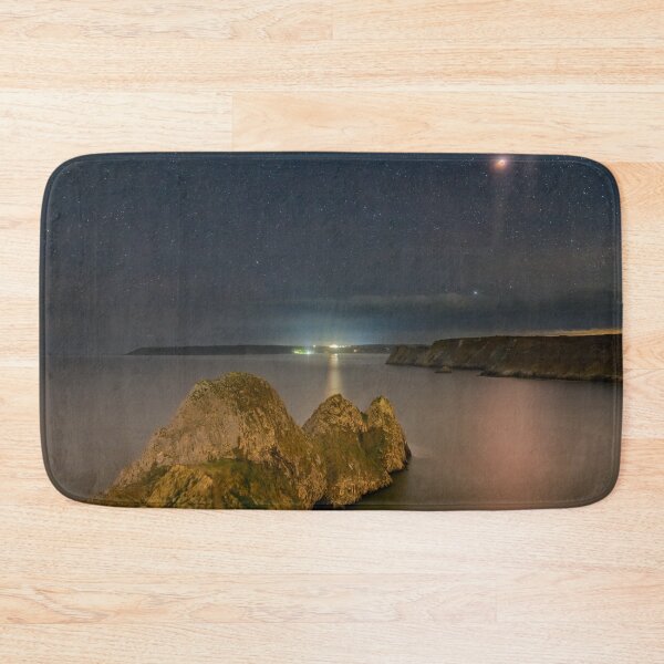 Item preview, Super Blood Wolf Moon over Three Cliffs Bay, Gower designed and sold by Dan Santillo.