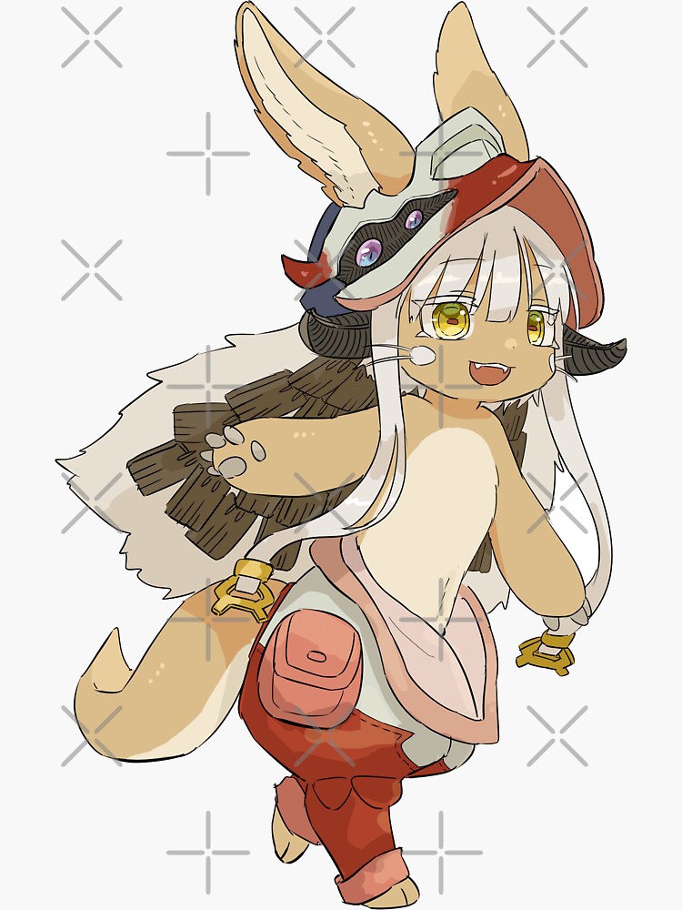 Made In Abyss Nanachi Sticker By Sharpadox Redbubble 