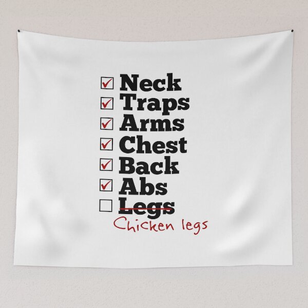 Item preview, Chicken legged body building designed and sold by piedaydesigns.