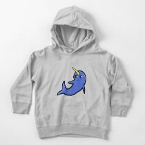 Cute Narwhal Toddler Pullover Hoodie