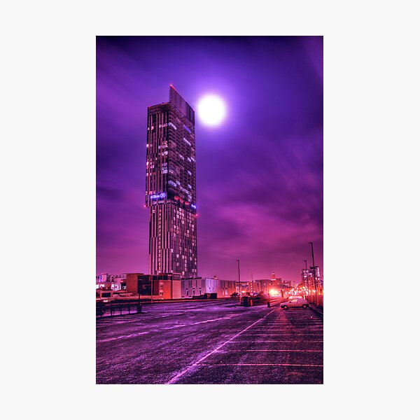 Moon Tower Photographic Print