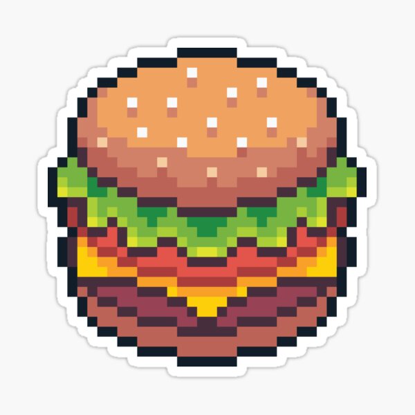 Item preview, Pixely Burger designed and sold by imlying.