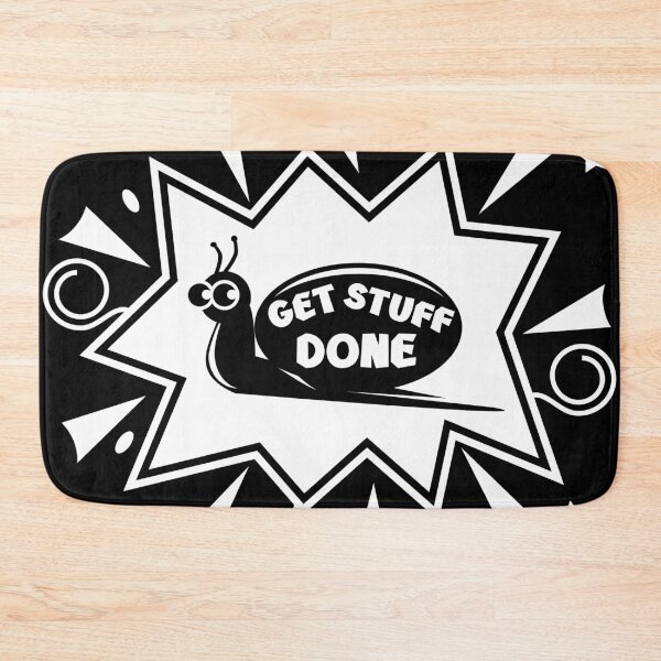 Item preview, Get Stuff Done Snail  designed and sold by piedaydesigns.