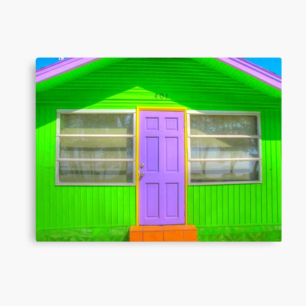 House, Bradenton Beach, 2011 Canvas Print