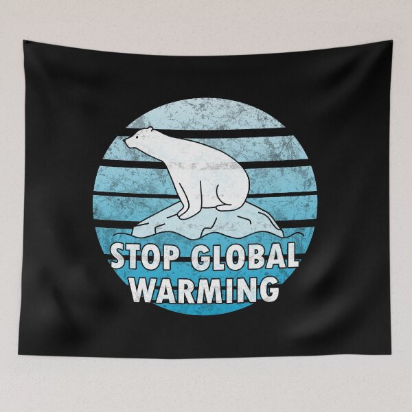 Item preview, Global Warming - Polar bear designed and sold by ValentinaHramov.