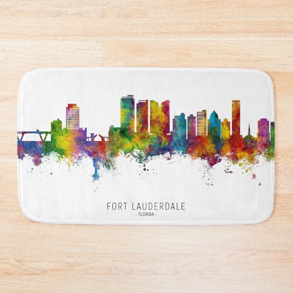 Item preview, Fort Lauderdale Florida Skyline designed and sold by ArtPrints.